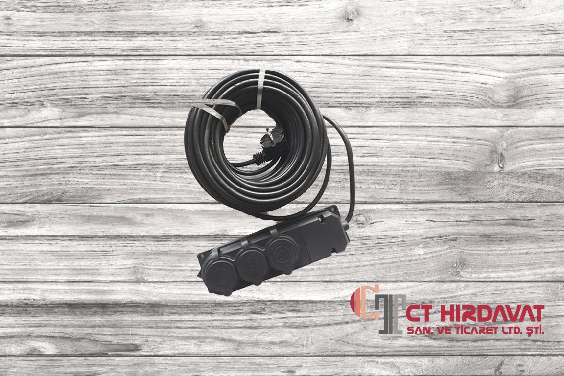 Triple Portable Extension Cable