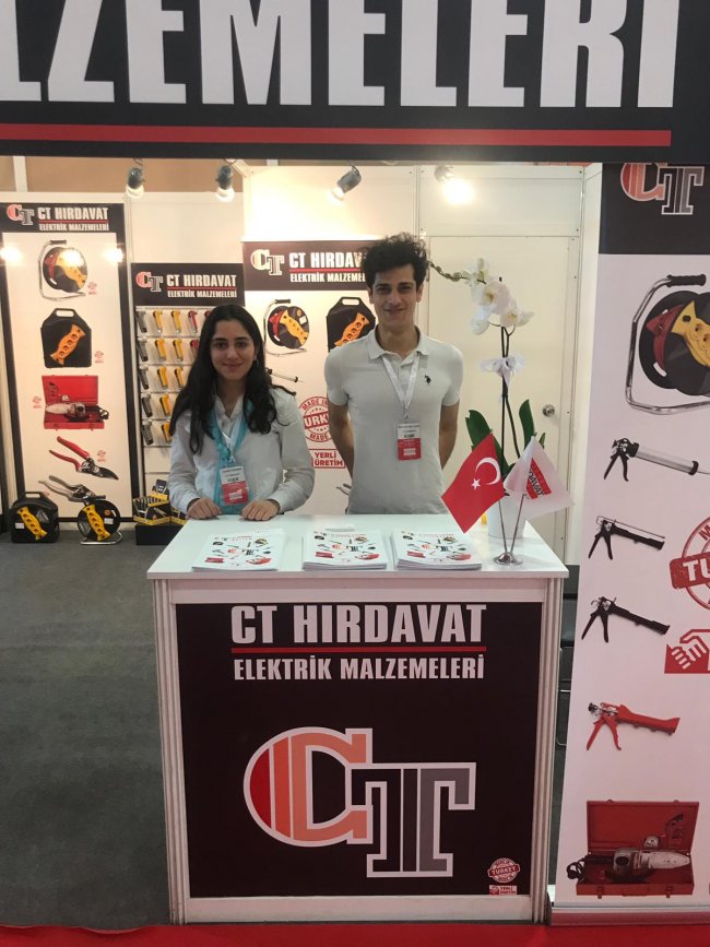 We were at Istanbul Hardware Fair.